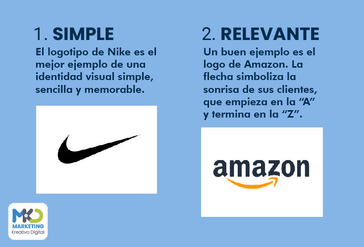 Ejemplos de logo simple y relevante