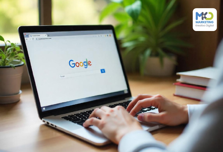 Pagina web que aparece en busquedas